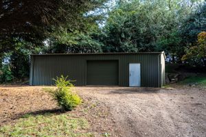Detached steel-frame agricultural building- click for photo gallery